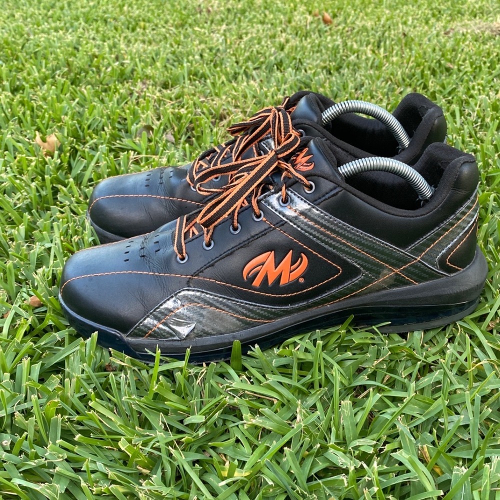 Motiv Propel Men's Bowling Shoes Black Orange M-972 Size 11 US 10.5 UK 44.5 EU